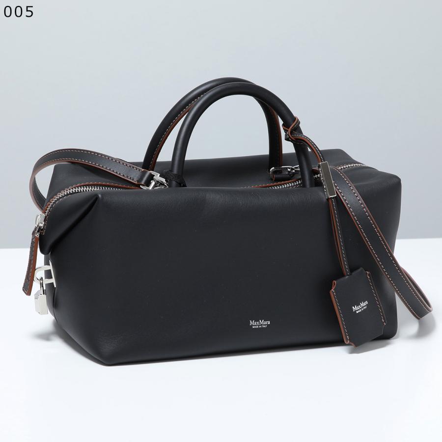 【美品】Max Mara レザービジネスバッグ Max Mara（マックスマーラ） ショルダーバッグ HOLDALLM ホールド