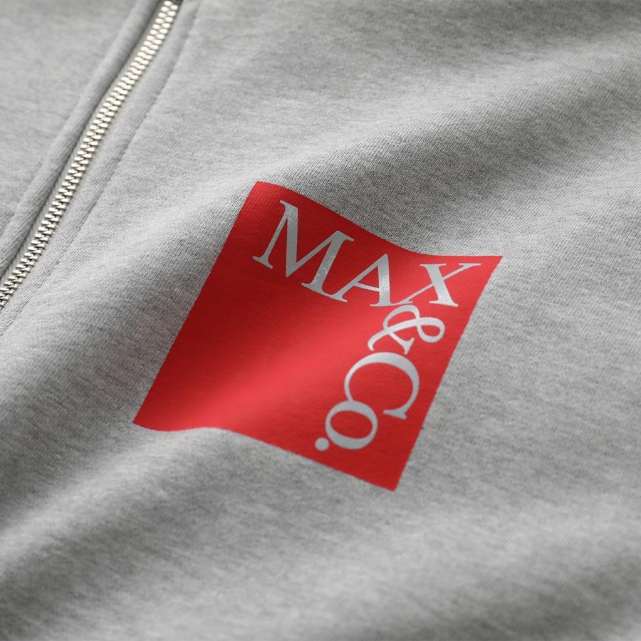 MAX MARA MAX&CO KIDS マックスマーラ マックス＆コー キッズ パーカー MX0300 MX01H レディース ガールズ ジップアップ ロゴ MX901