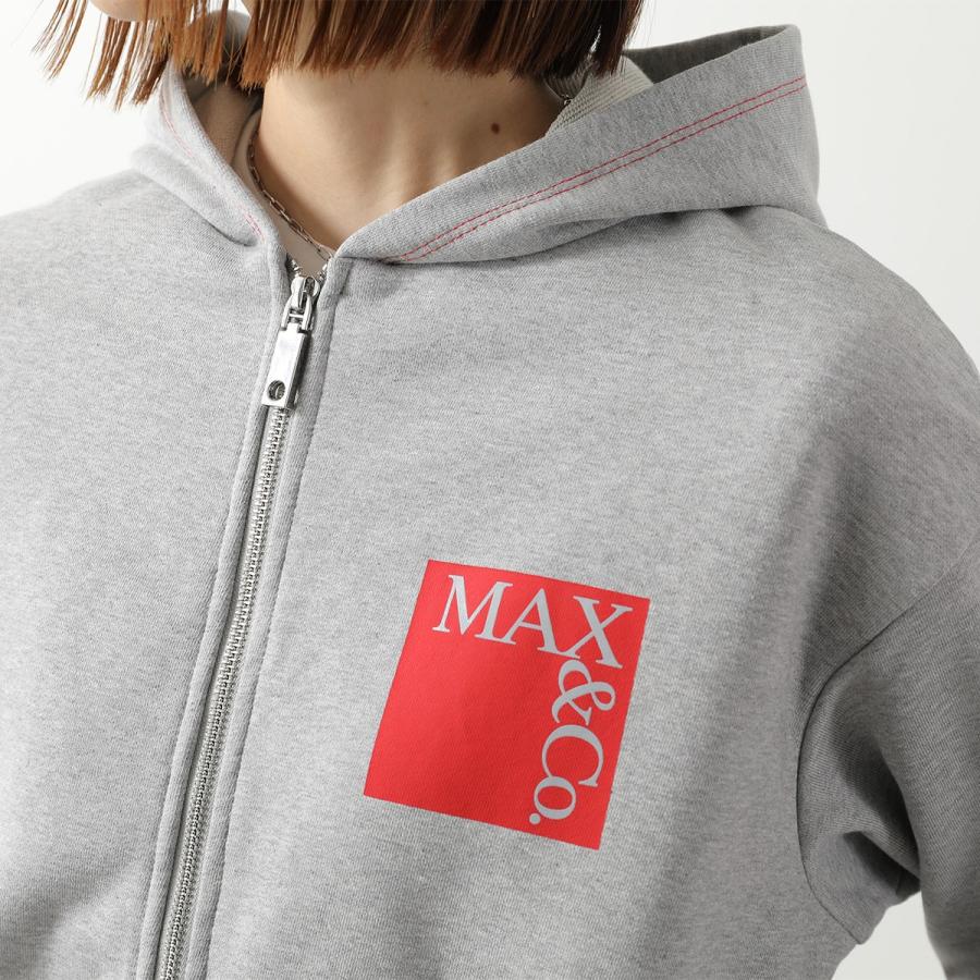 MAX MARA MAX&CO KIDS マックスマーラ マックス＆コー キッズ パーカー MX0300 MX01H レディース ガールズ ジップアップ ロゴ MX901
