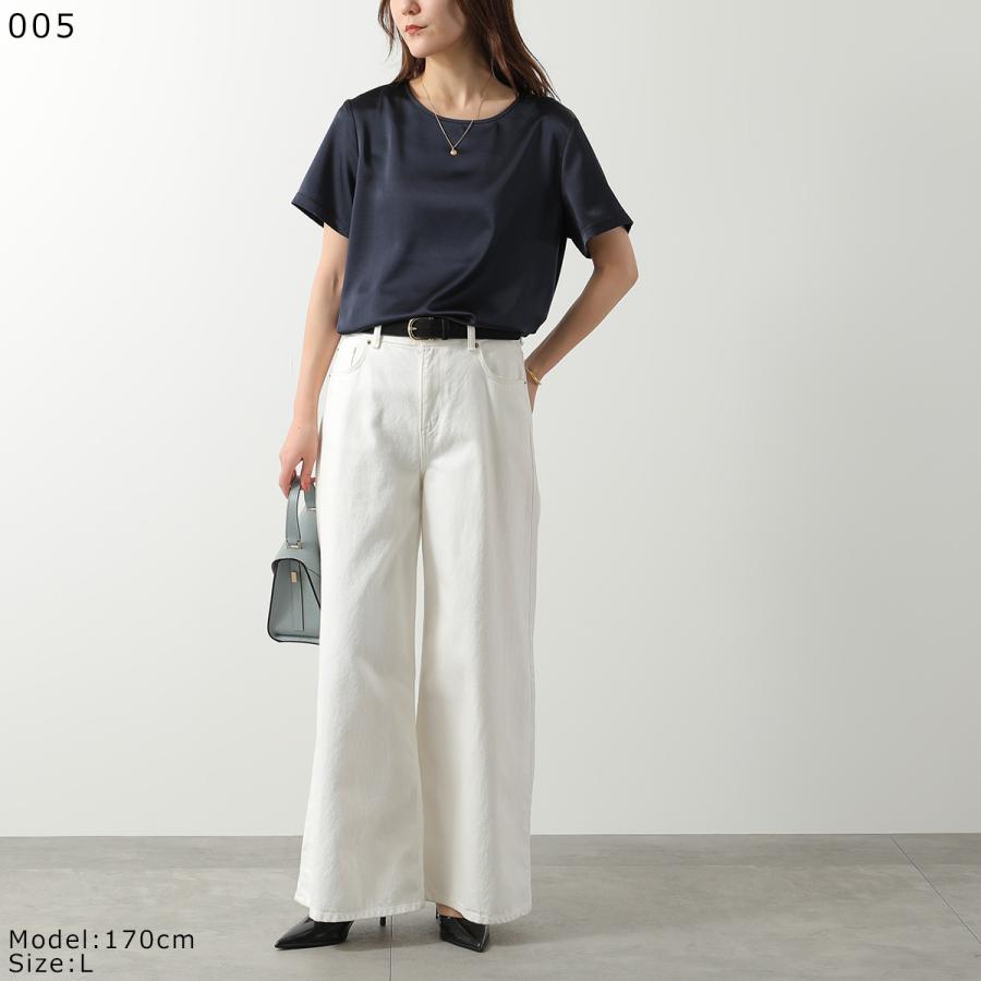 レディース Max Mara 半袖 Tシャツ ホワイト Mサイズ S MAXMARA（エスマックスマーラ） エス マックスマーラ Tシャツ MADERA