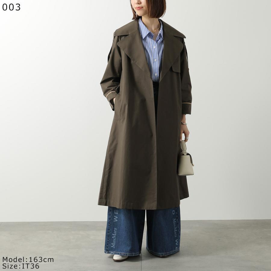 未使用級 マックスマーラ The Cube マキシ丈 ロング トレンチコート Max Mara（マックスマーラ） Max Mara The Cube ザ・キューブ トレンチ