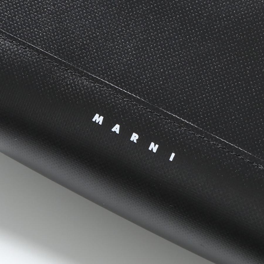 MARNI マルニ ボディバッグ MUMQ0024A0 P5769 メンズ ベルトバッグ バムバッグ クロスボディ テープベルト ロゴ 鞄 00N99 MUMQ0024A0P576900N99の画像