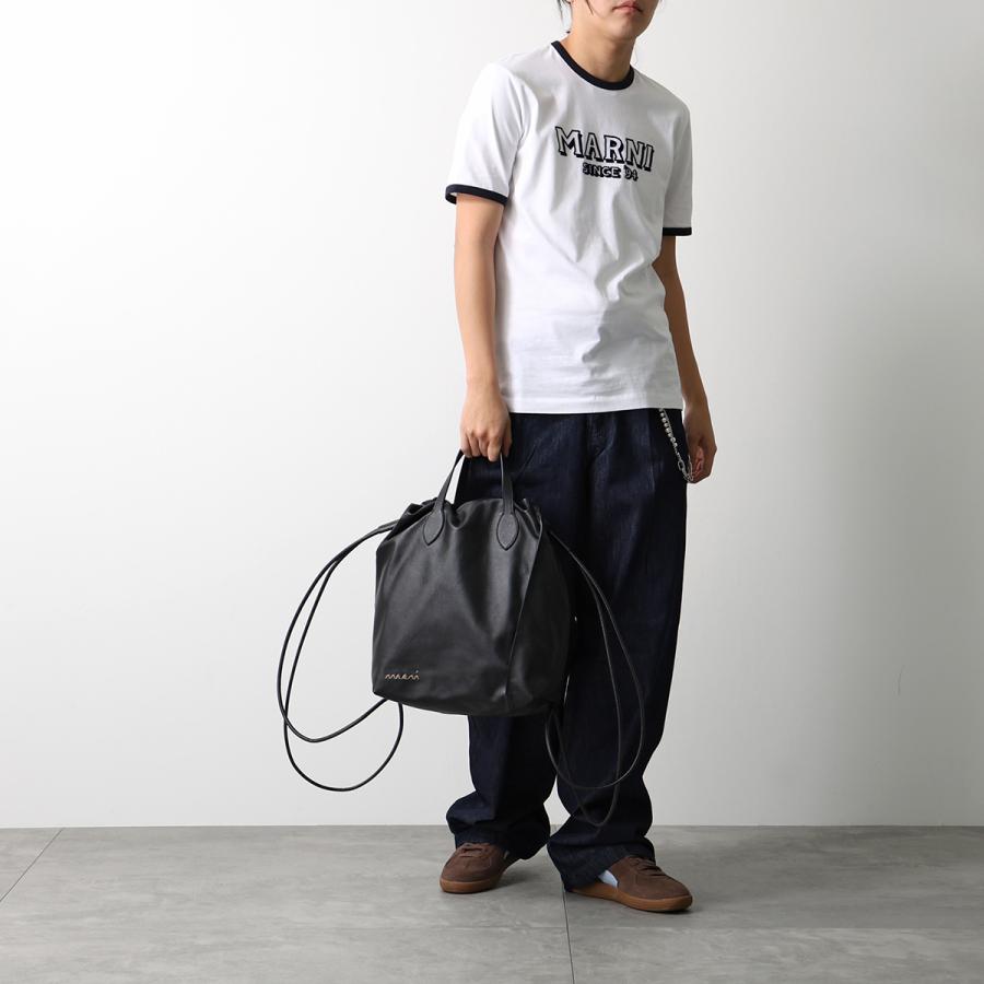 マルニ　MARNI グレーレザーリュック MARNI（マルニ） バックパック ZAMQ0051U0 P8548 メンズ レザー