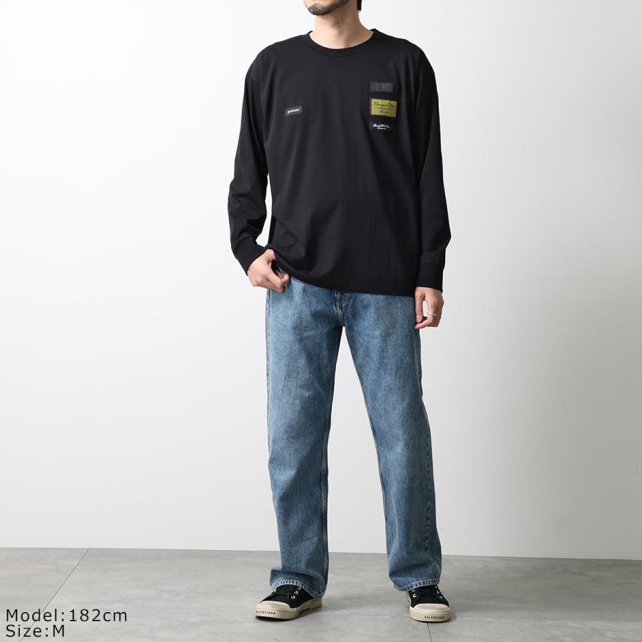 エムエムシックス メゾンマルジェラ 長袖カットソー Tシャツ ロンT プリント MM6 Maison Margiela (エムエムシックス メゾン マルジェラ) メンズ T