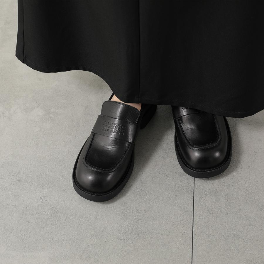 MM6 エムエムシックス メゾンマルジェラ バイカーローファー S59WR0098