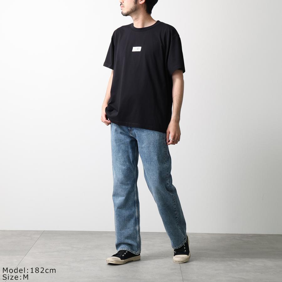MM6 エムエムシックス メゾンマルジェラ Tシャツ SH0GC0032 M20170 メンズ 半袖 カットソー ナンバリングロゴ ロゴT クルーネック カラー2色の画像