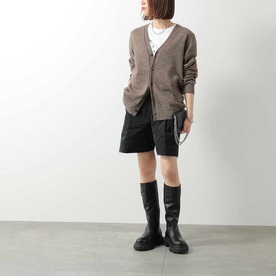 MAISON MARGIELA メゾンマルジェラ テーラード ショーツ S50MU0090 S52741 レディース ショートパンツ プリーツ 4ステッチ 900 S50MU0090S52741900の画像
