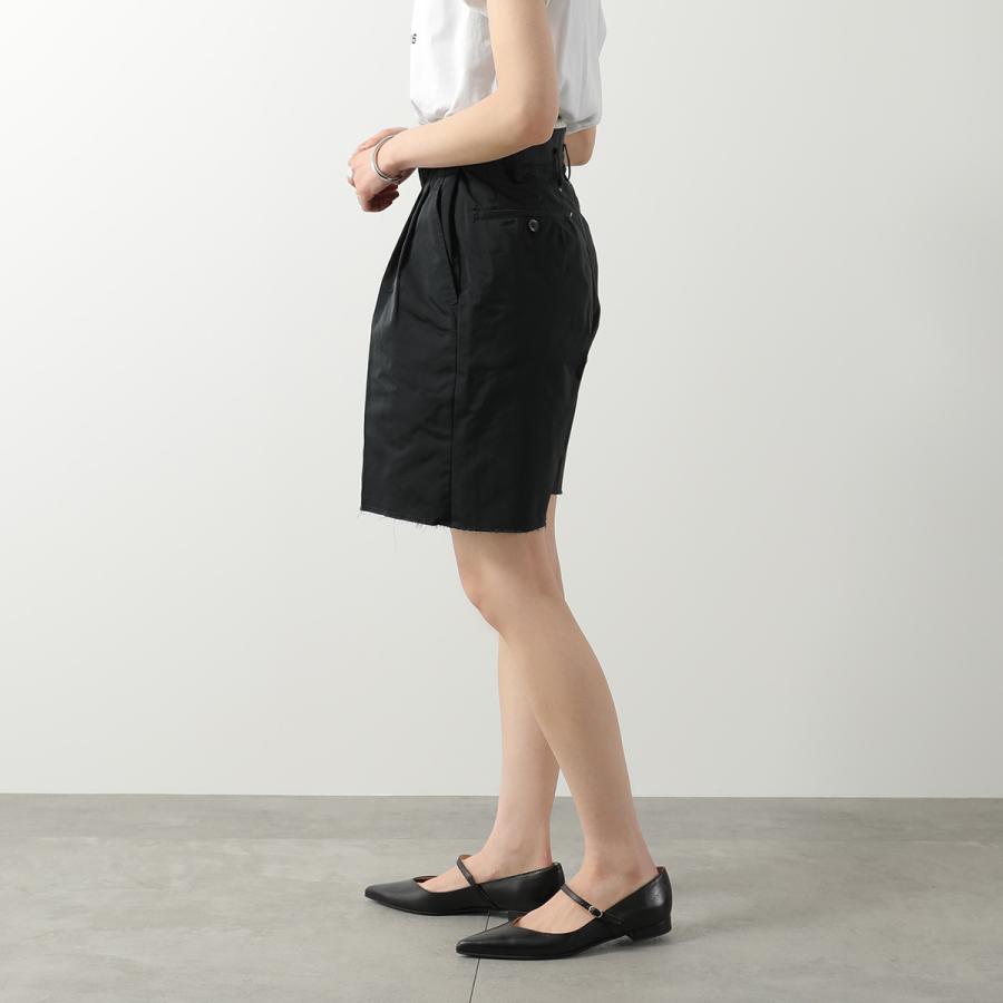 MAISON MARGIELA メゾンマルジェラ テーラード ショーツ S50MU0090 S52741 レディース ショートパンツ プリーツ 4ステッチ 900 S50MU0090S52741900の画像