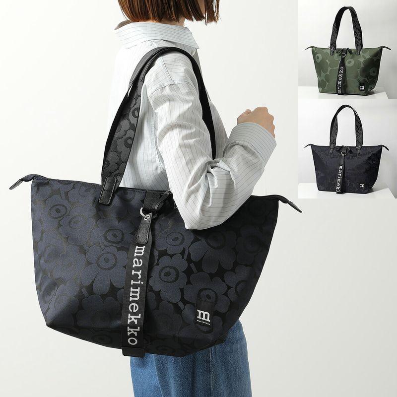 【新品Marimekko】Unikko柄　イタリア製 marimekko（マリメッコ） トートバッグ Tote M Unikko ウニッコ 95309