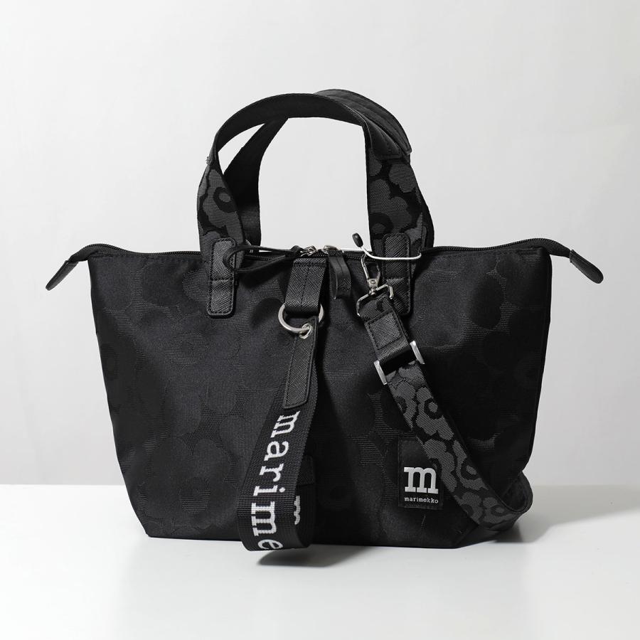 marimekko マリメッコ　丸ショルダーバッグ　ウニッコ　バッグ　クロ Mono Mini Crossbody Unikko ショルダーバッグ | Maija Isola