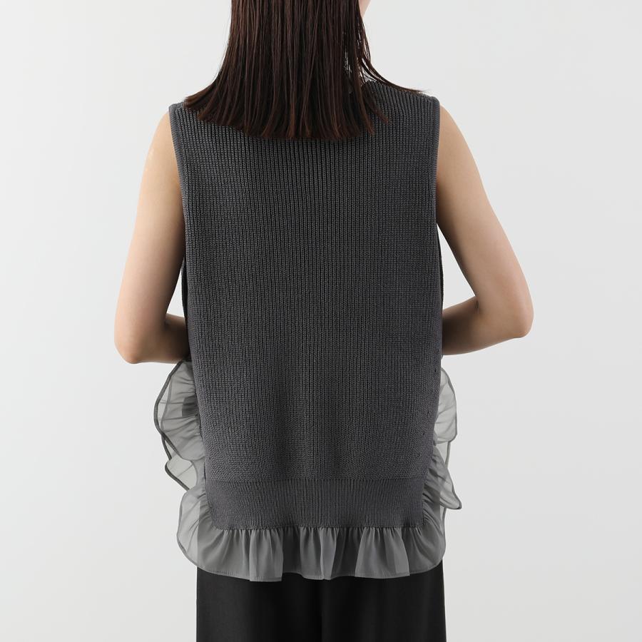 Eimee Law（エイミーロウ） ジレ 84593T レディース ニット フリル