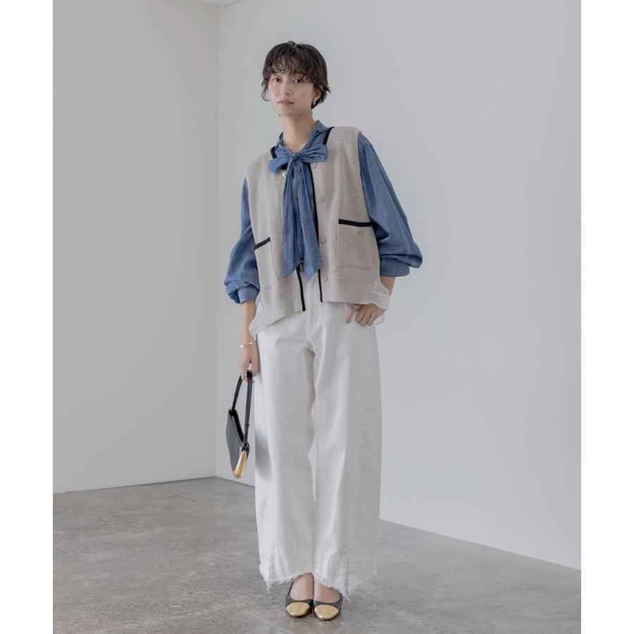 Eimee Law（エイミーロウ） ジレ 84593T レディース ニット フリル