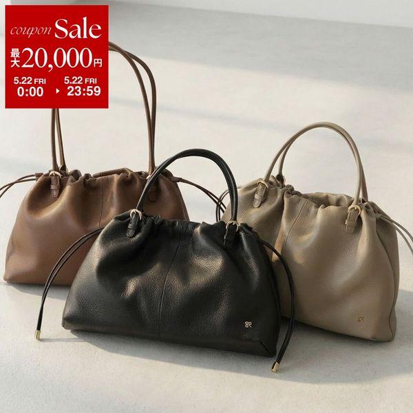 story. ストーリー トートバッグ ADAPT TOTE L アダプト トート 3A-1837 レディース レザー ハンドバッグ 巾着 2WAY 鞄 カラー3色の画像