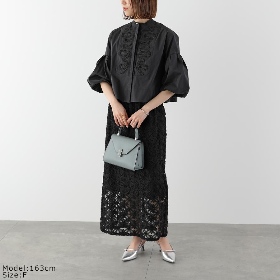 MARILYN MOON SOI-MeME マリリンムーン ソワメム ブラウス diamond tuck embroidery blouse 4261-103 レディース ダイヤタック刺繍 カラー3色の画像