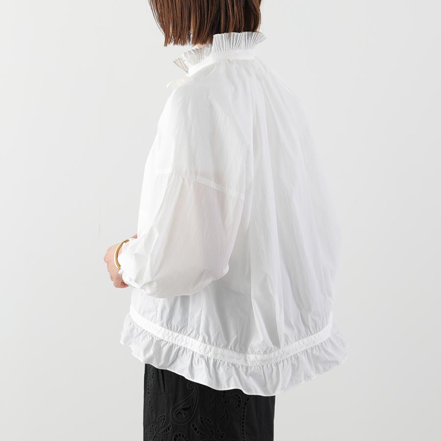 Marilyn Moon（マリリンムーン） ブルゾン pleats sheer dolman