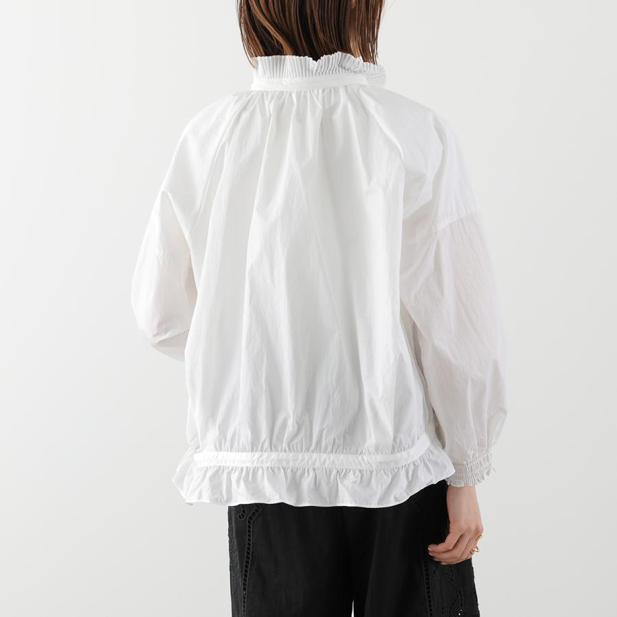 Marilyn Moon（マリリンムーン） ブルゾン pleats sheer dolman
