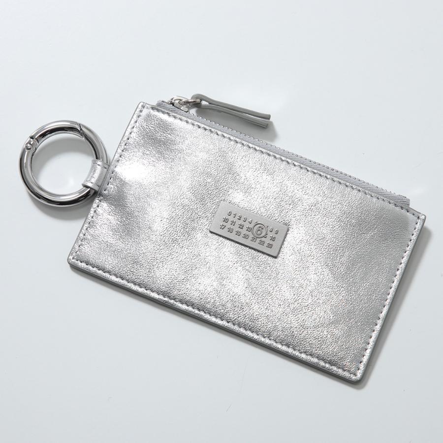 新品 マルジェラ MM6 財布 札入れ シルバー MM6 エムエムシックス メゾンマルジェラ Maison Margiela レディース