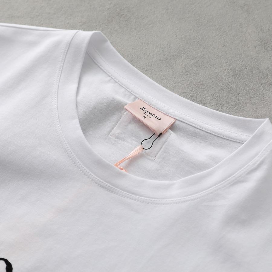 repetto（レペット） 半袖 Tシャツ S0701 レディース ロゴ カットソー