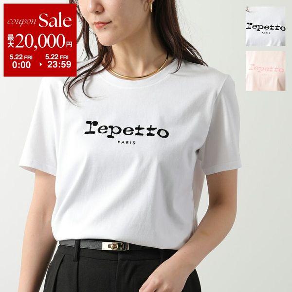 repetto（レペット） 半袖 Tシャツ S0701 レディース ロゴ カットソー