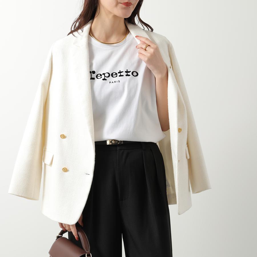 repetto（レペット） 半袖 Tシャツ S0701 レディース ロゴ カットソー