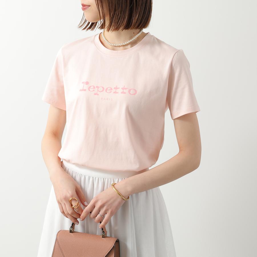 repetto（レペット） 半袖 Tシャツ S0701 レディース ロゴ カットソー