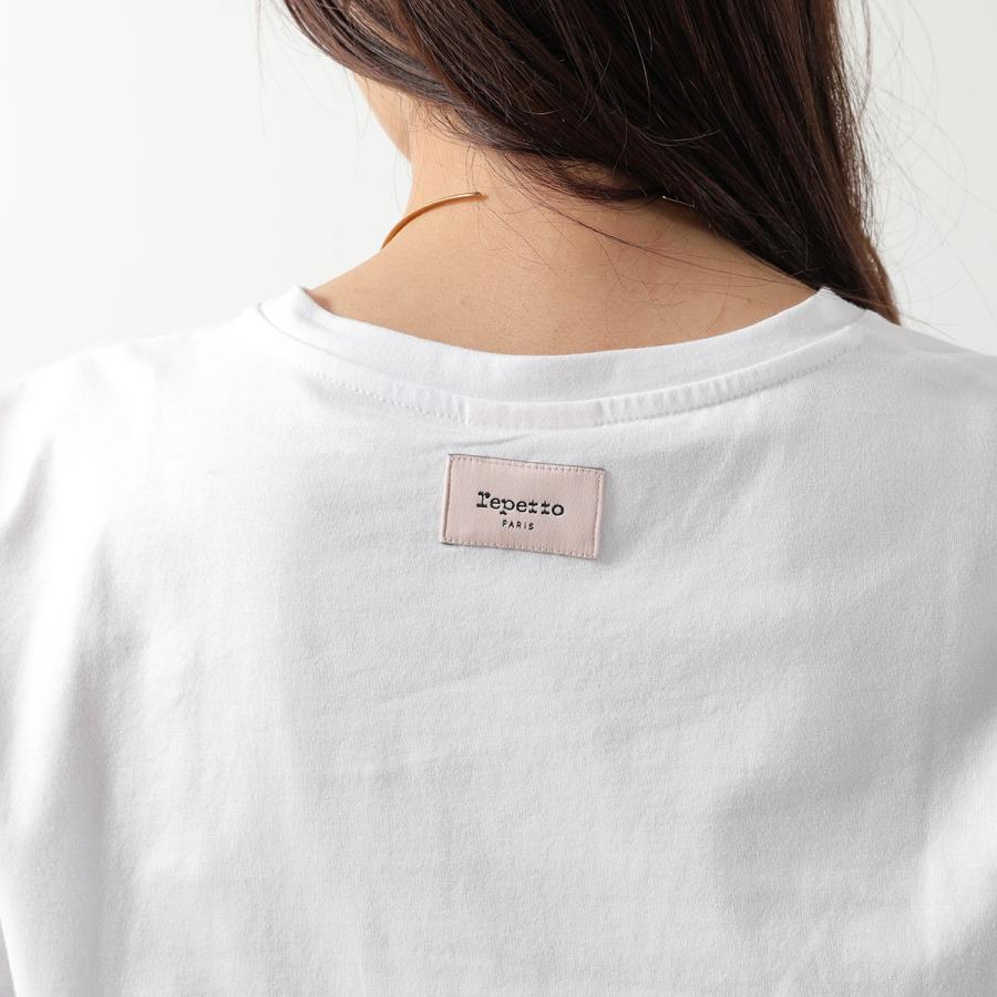 repetto（レペット） 半袖 Tシャツ S0701 レディース ロゴ カットソー