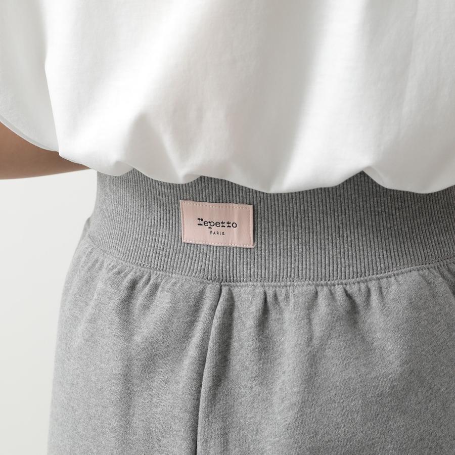 repetto レペット ジョグパンツ S0572A レディース スウェットパンツ ワイド ロゴ イージーパンツ 裏起毛 カラー2色_5