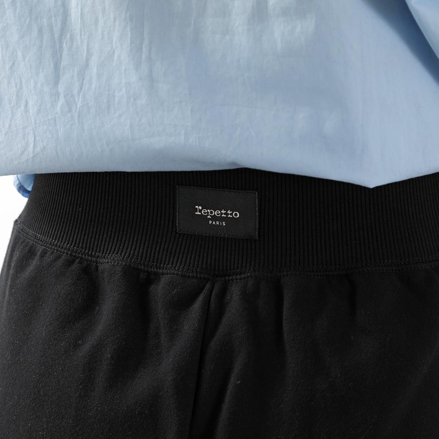 repetto レペット ジョグパンツ S0572A レディース スウェットパンツ ワイド ロゴ イージーパンツ 裏起毛 カラー2色_9