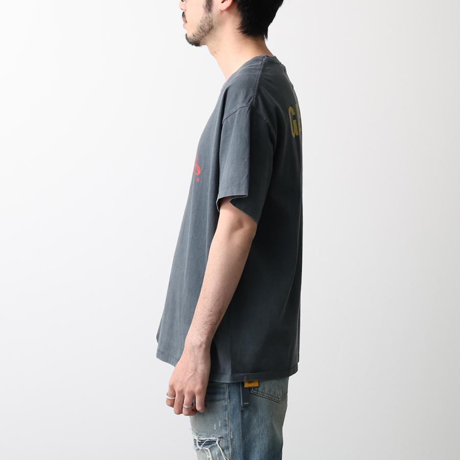 GALLERY DEPT ギャラリーデプト Tシャツ TFL-10292 メンズ 半袖 カットソー クルーネック コットン ロゴ ヴィンテー加工 VBLKの画像