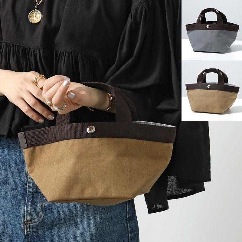 Herve Chapelier（エルベシャプリエ） ハンドバッグ コーデュラ 舟型