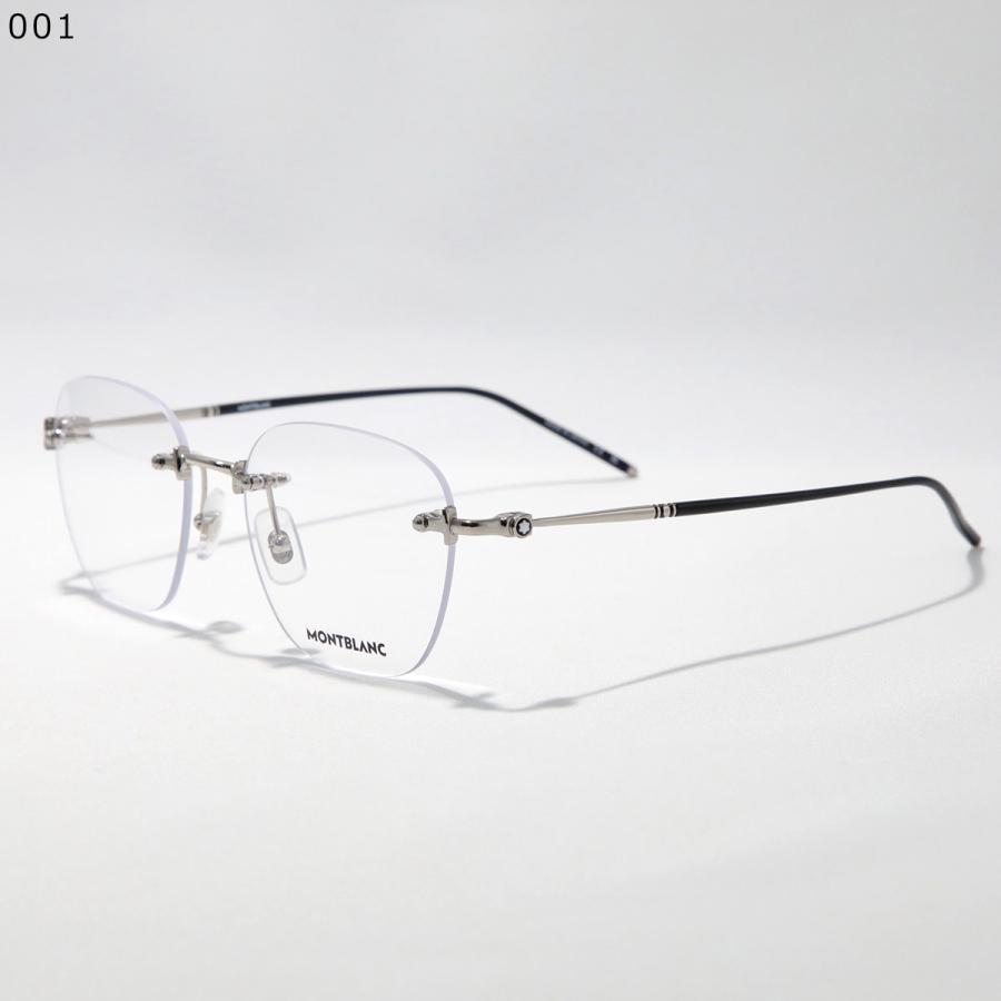 MONTBLANC（モンブラン） メガネ MB0142O メンズ ウェリントン型 