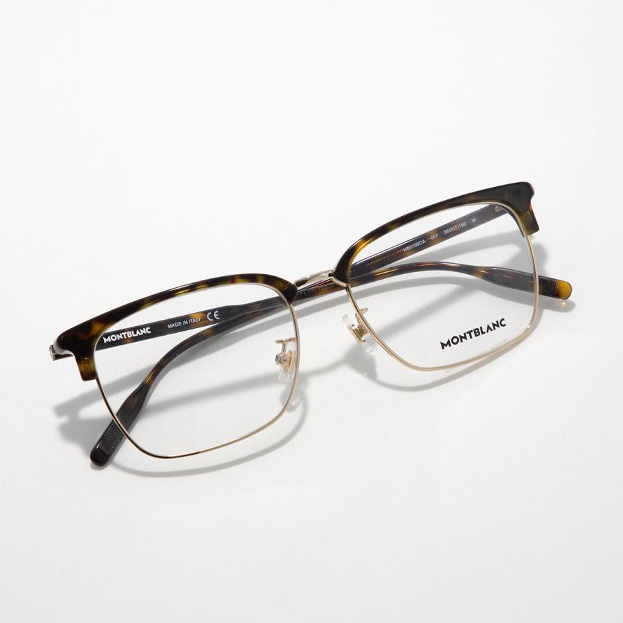 MONTBLANC（モンブラン） メガネ MB0199OA メンズ サーモントブロー型