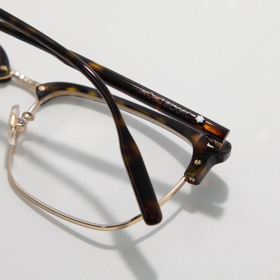 MONTBLANC（モンブラン） メガネ MB0199OA メンズ サーモントブロー型