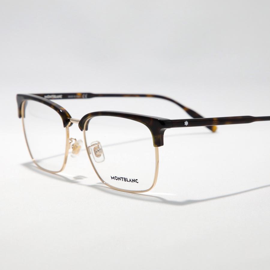 MONTBLANC（モンブラン） メガネ MB0199OA メンズ サーモントブロー型