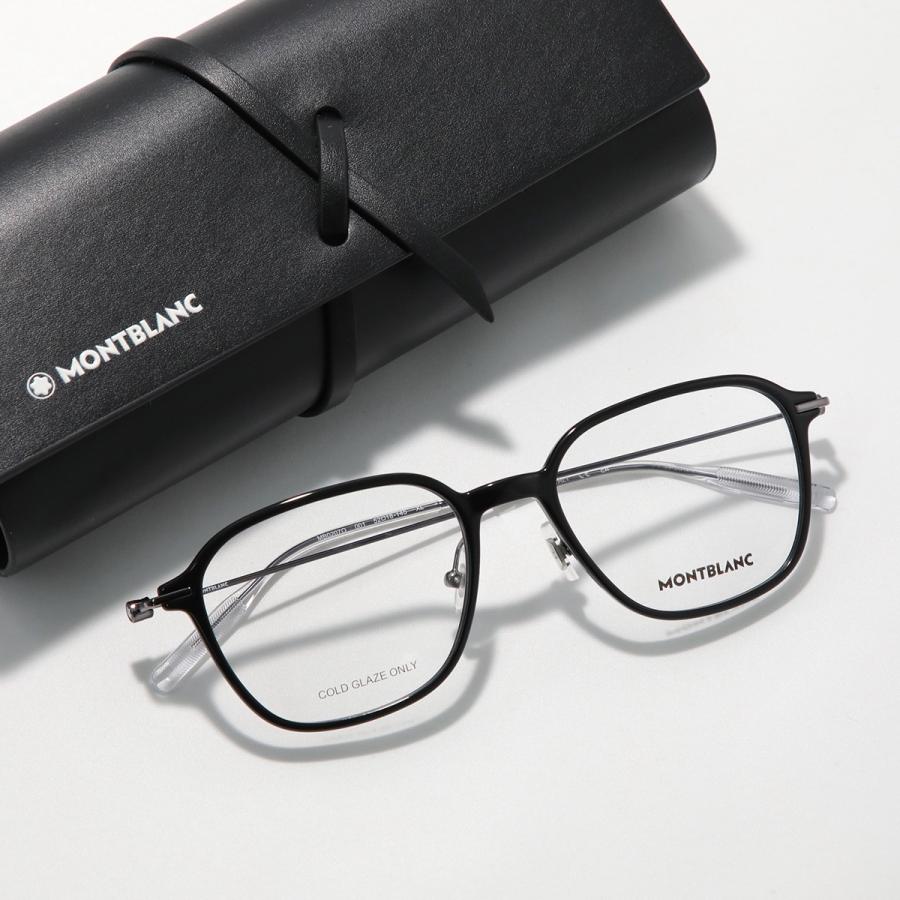 MONTBLANC（モンブラン） メガネ MB0207O メンズ ウェリントン型