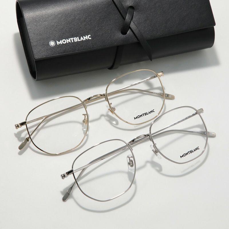 MONTBLANC（モンブラン） メガネ MB0213OA メンズ ウェリントン型