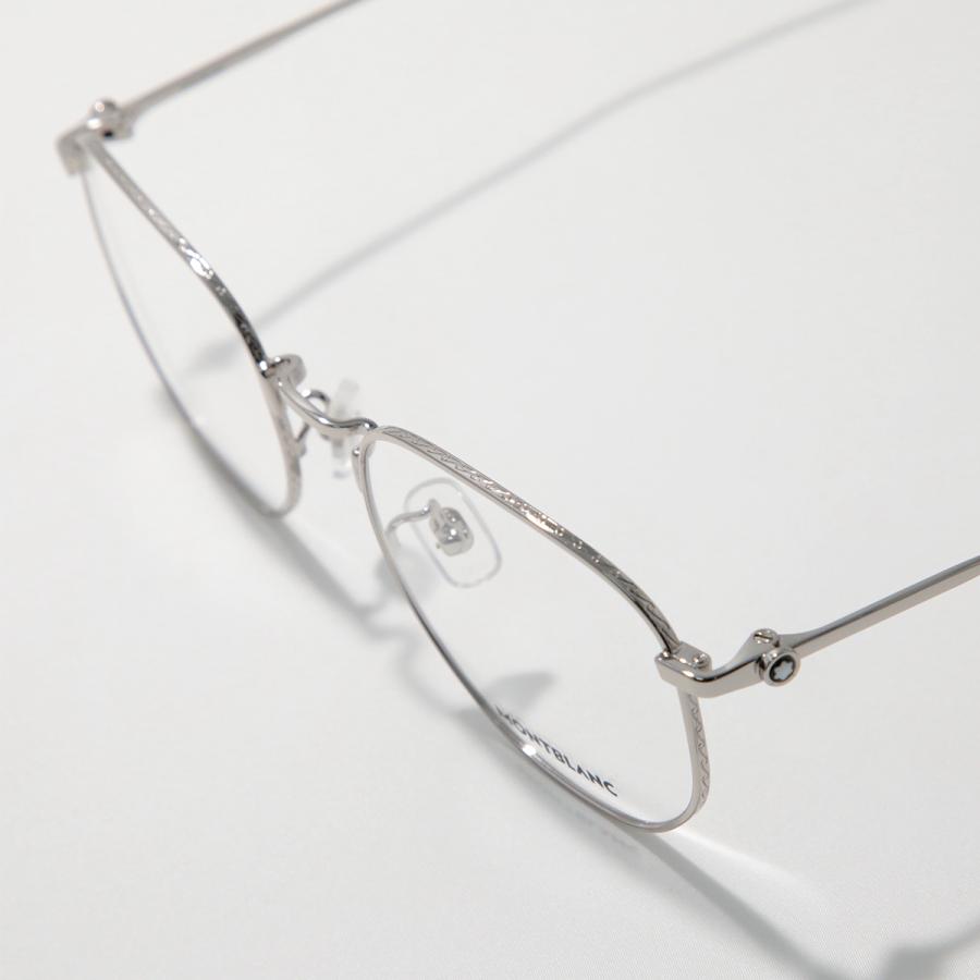 MONTBLANC（モンブラン） メガネ MB0213OA メンズ ウェリントン型