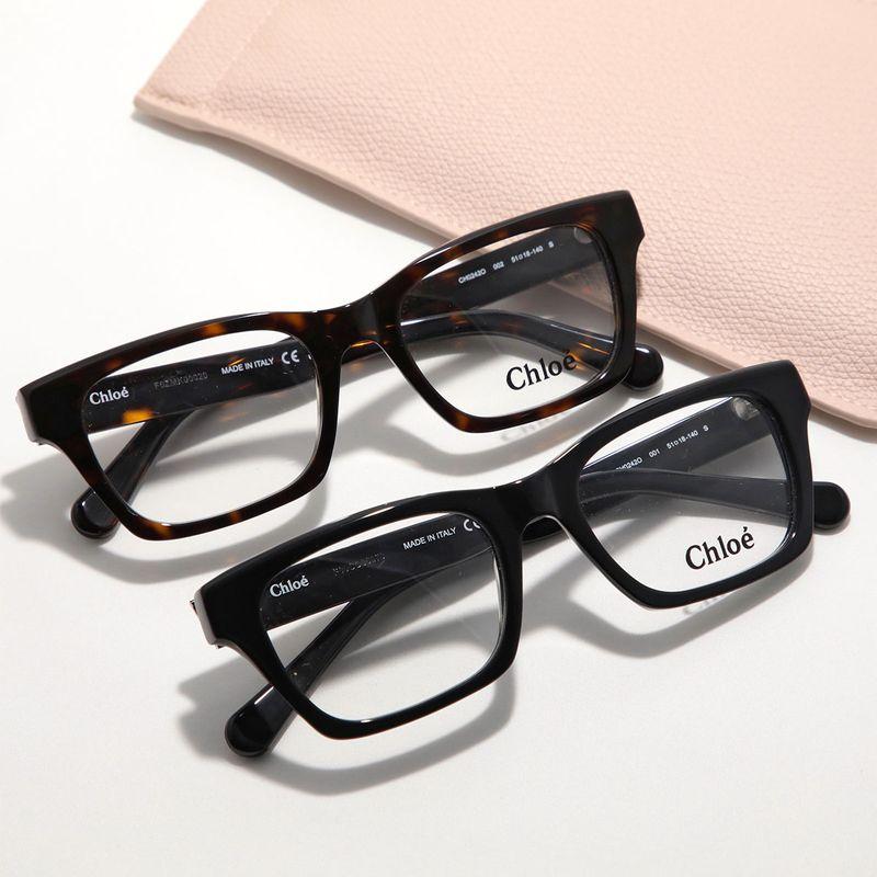Chloe（クロエ） メガネ CH0242O レディース スクエア型 フルリム セル
