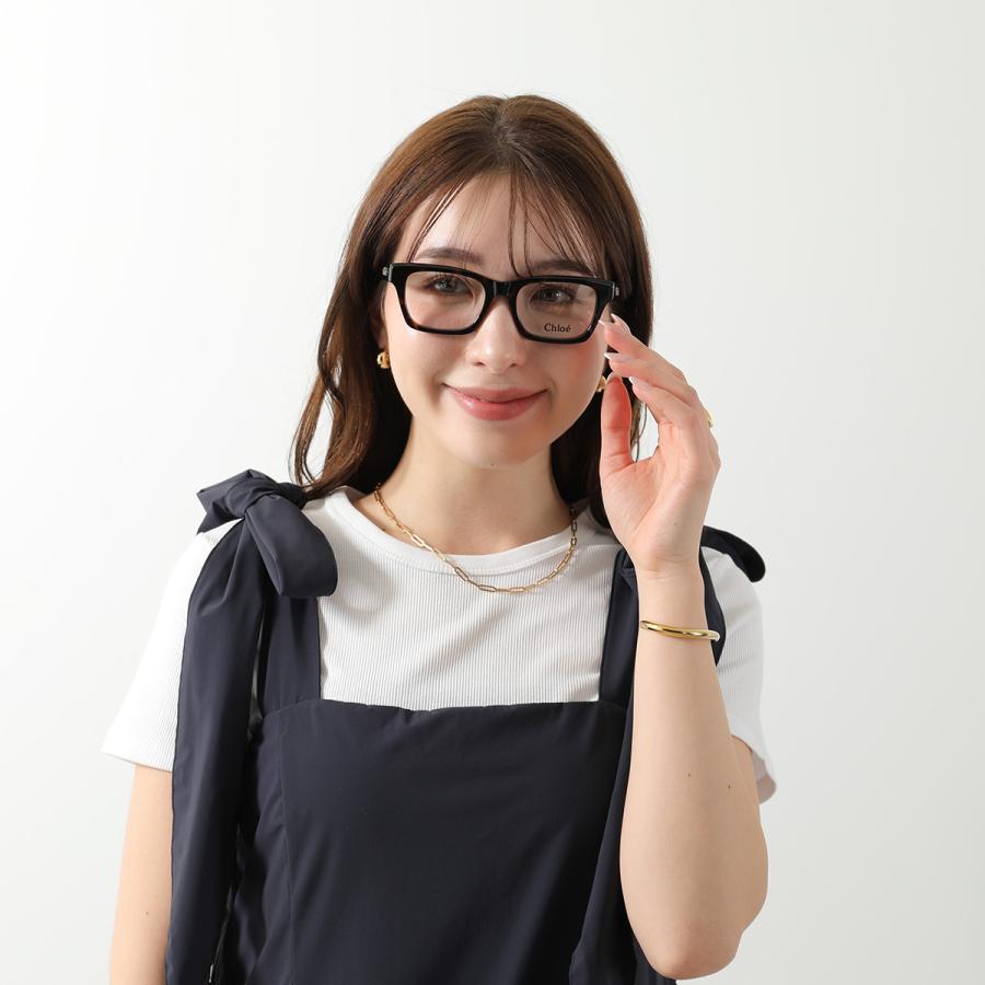 Chloe（クロエ） メガネ CH0242O レディース スクエア型 フルリム セル