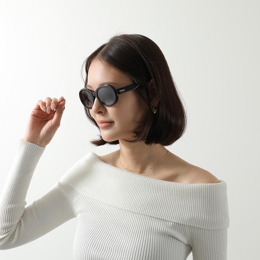 Chloe（クロエ） サングラス CH0197S レディース オーバル型 セル 