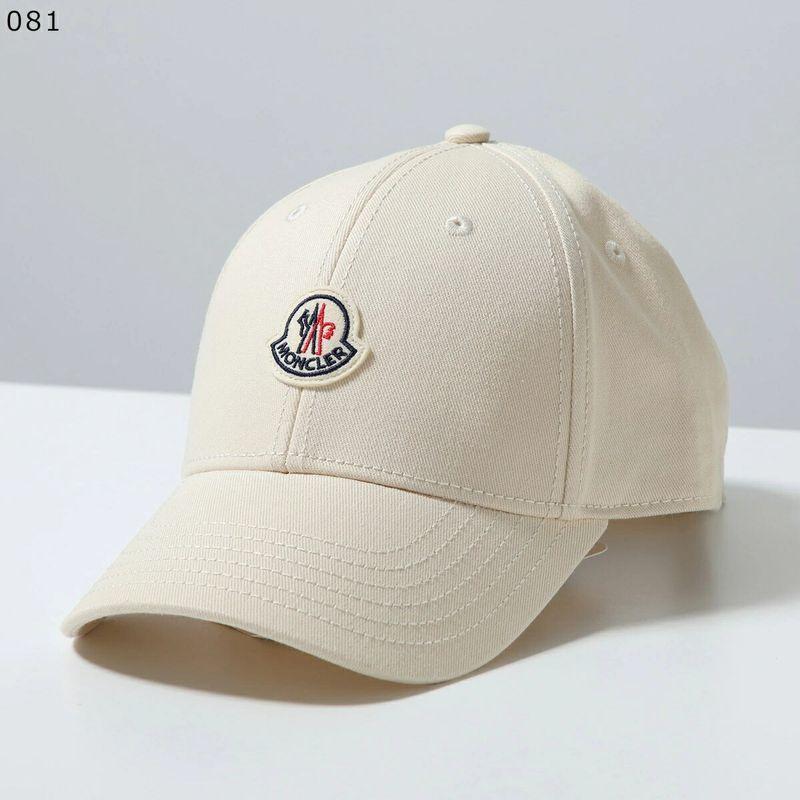 モンクレール ベースボール キャップ 帽子 綿100% コットン 白 りぼん MONCLER（モンクレール） ベースボールキャップ BASEBALL 3B00008