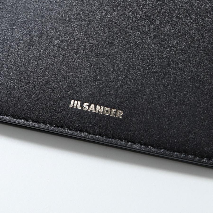 JIL SANDER ブラックレザーケース JIL SANDER（ジルサンダー） カードケース J26VL0027 P5995 メンズ