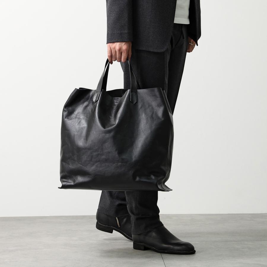 JIL SANDER ブラックレザートートバッグ Jil Sander レザー ハンドバッグ | ブラック | FARFETCH JP