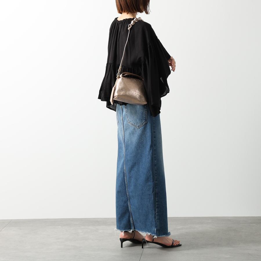 GIANNI CHIARINI ジャンニキアリーニ ショルダーバッグ ALIFA S アリファ BS 8145 VNCMET レディース メタリック レザー クロスボディ 鞄 カラー2色の画像