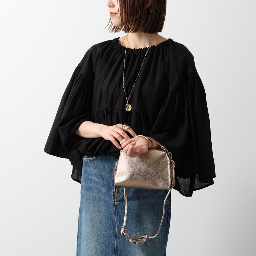 GIANNI CHIARINI ジャンニキアリーニ ショルダーバッグ ALIFA S アリファ BS 8145 VNCMET レディース メタリック レザー クロスボディ 鞄 カラー2色の画像