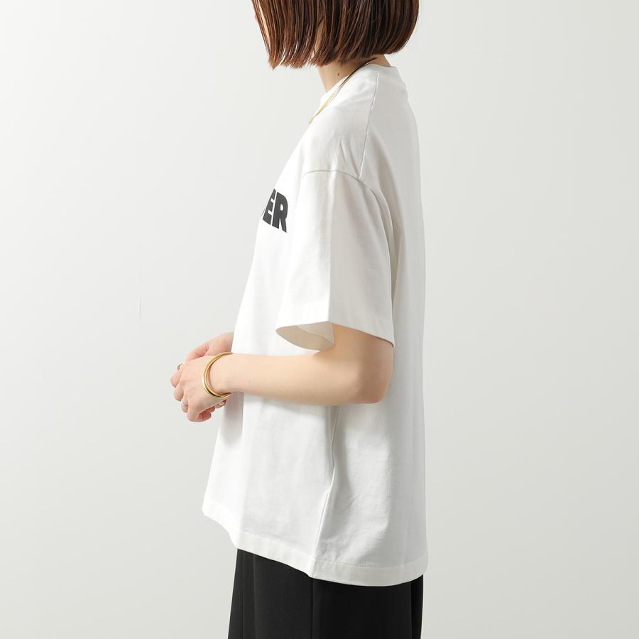 J858 XS ジルサンダー Tシャツ ホワイト レディース レディース】T-SHIRT | JIL SANDER(ジルサンダー) / トップス