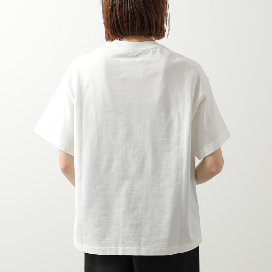 ジルサンダー　レディースTシャツ Sサイズ 100%オーガニックコットン JIL SANDER（ジルサンダー） 半袖 Tシャツ J02GC0140 J20347