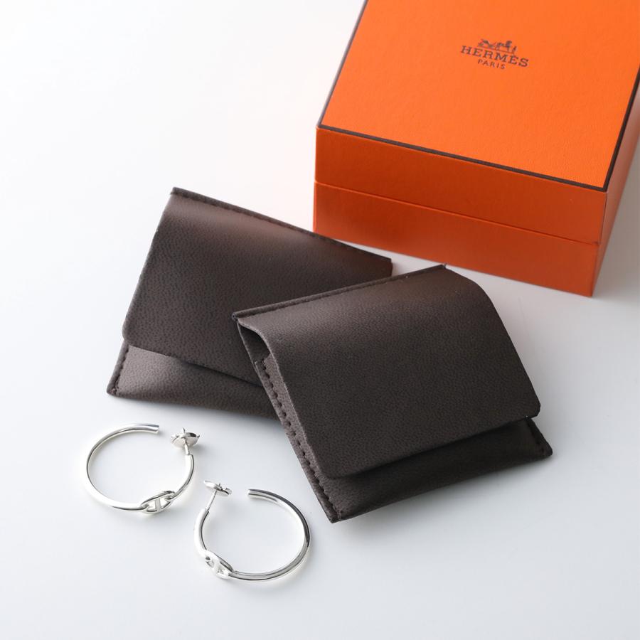 HERMES（エルメス） フープピアス シェーヌダンクル アンシェネ PM