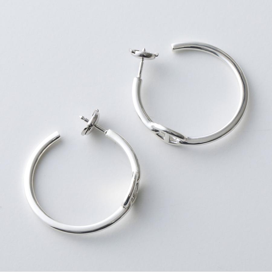 HERMES（エルメス） フープピアス シェーヌダンクル アンシェネ PM