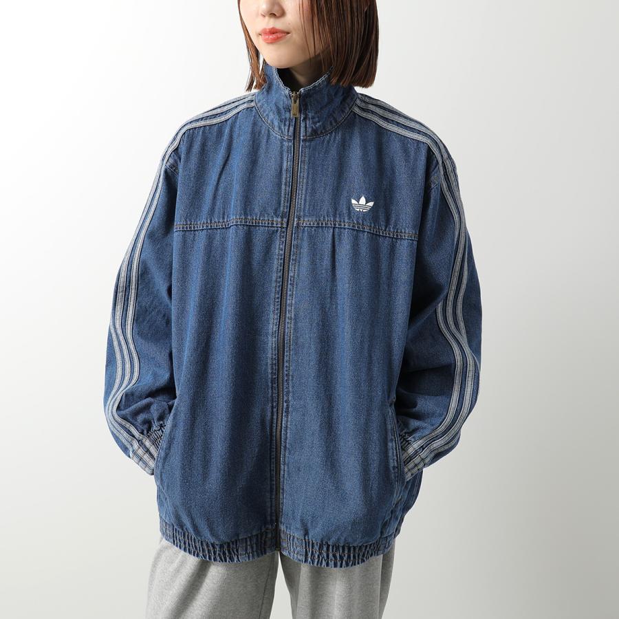adidasオリジナル デニム生地　S トラックジャケット デニムジャケット紹介🩶✨ 耐久性に優れたデニム素材を使用し